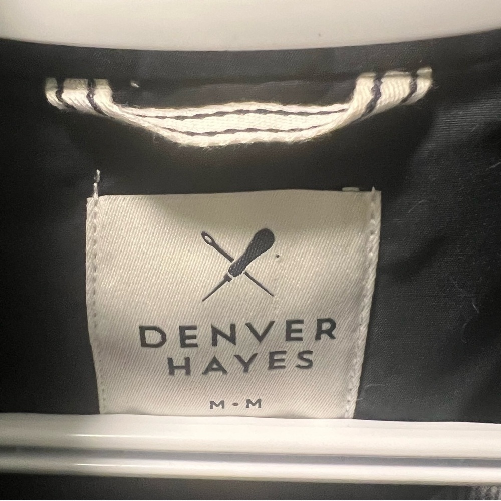 NWT DENVER HAYES Quilted Navy Blue Jacket Women's Size Medium - Picture 8 of 16